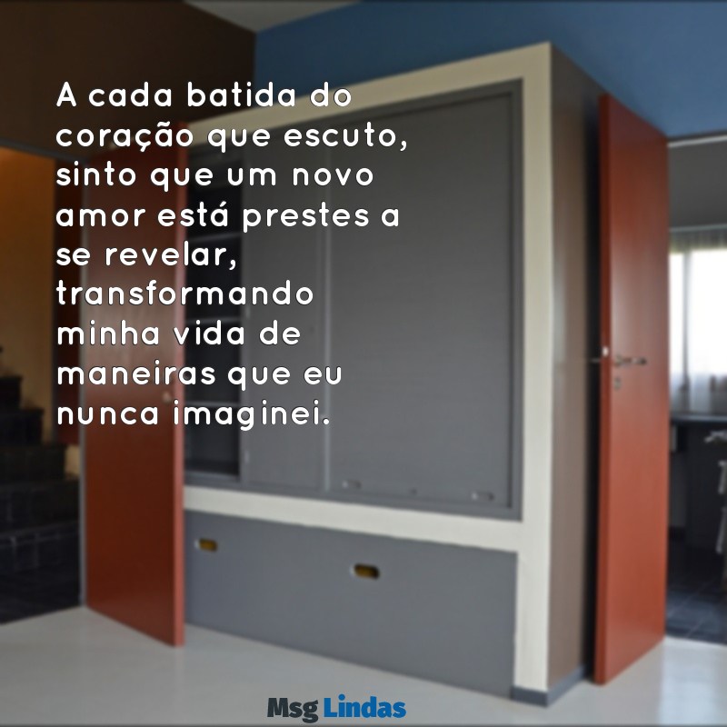 gravidez texto emocionante A cada batida do coração que escuto, sinto que um novo amor está prestes a se revelar, transformando minha vida de maneiras que eu nunca imaginei.