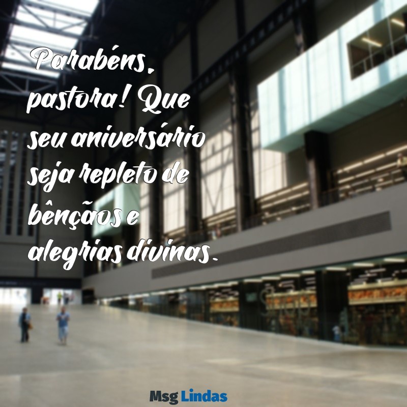 parabéns pastora feliz aniversário Parabéns, pastora! Que seu aniversário seja repleto de bênçãos e alegrias divinas.