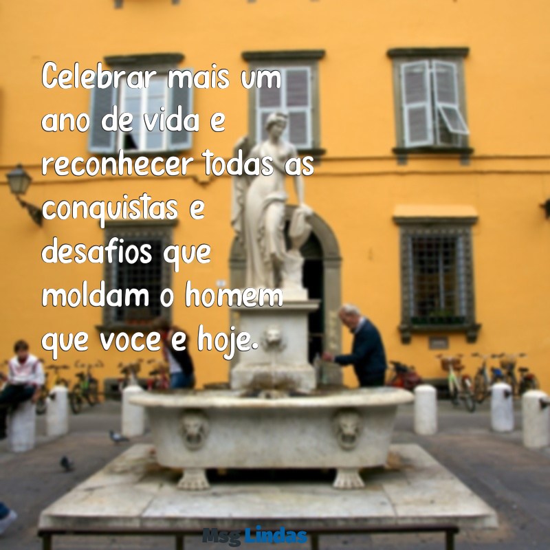 aniversário para homem Celebrar mais um ano de vida é reconhecer todas as conquistas e desafios que moldam o homem que você é hoje.