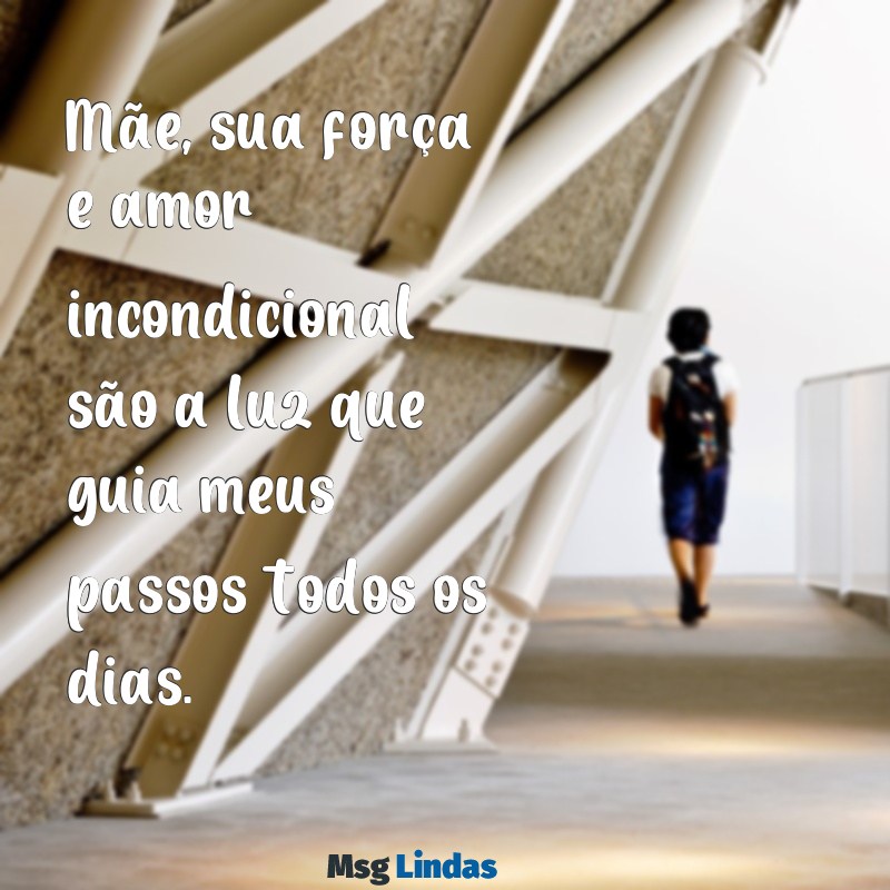 mae voce e minha inspiração Mãe, sua força e amor incondicional são a luz que guia meus passos todos os dias.