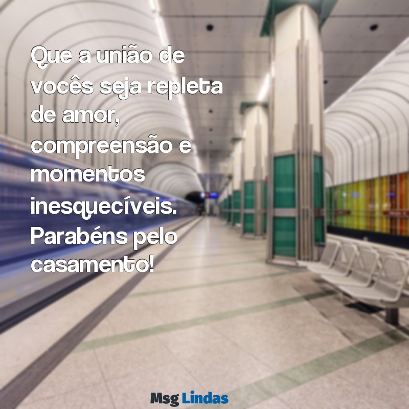 mensagens de casamento para irmã e cunhado Que a união de vocês seja repleta de amor, compreensão e momentos inesquecíveis. Parabéns pelo casamento!