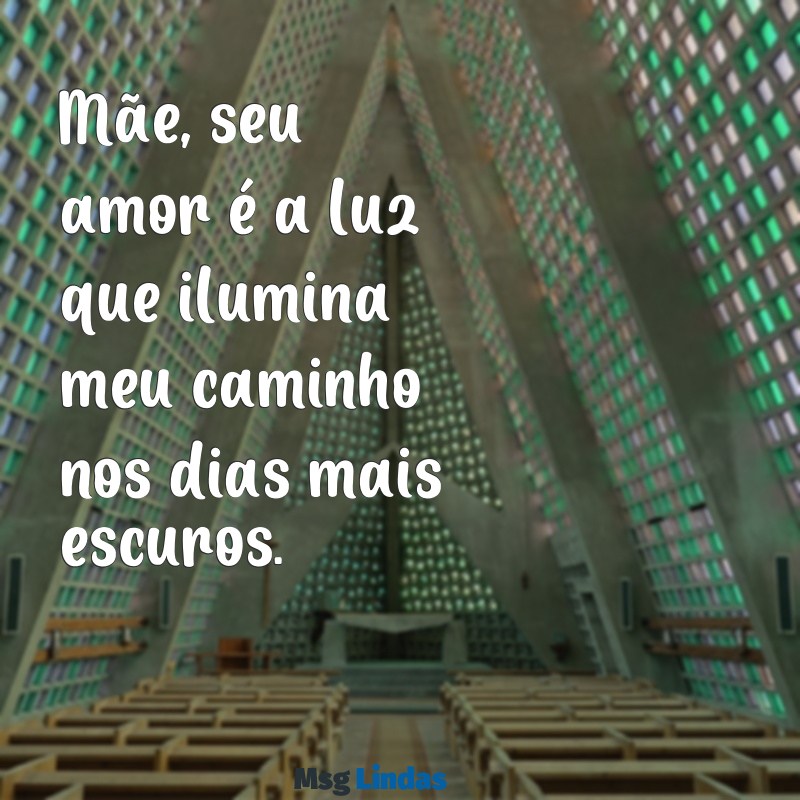 para minha mãe Mãe, seu amor é a luz que ilumina meu caminho nos dias mais escuros.