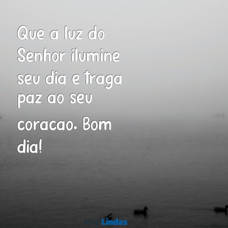 bíblico:zxnup-v6v68= mensagens de bom dia Que a luz do Senhor ilumine seu dia e traga paz ao seu coração. Bom dia!